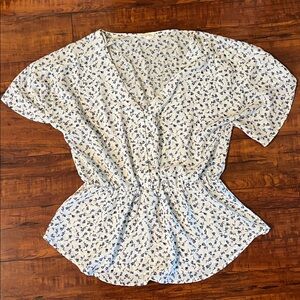 Sienna Sky Floral Blouse | Size M